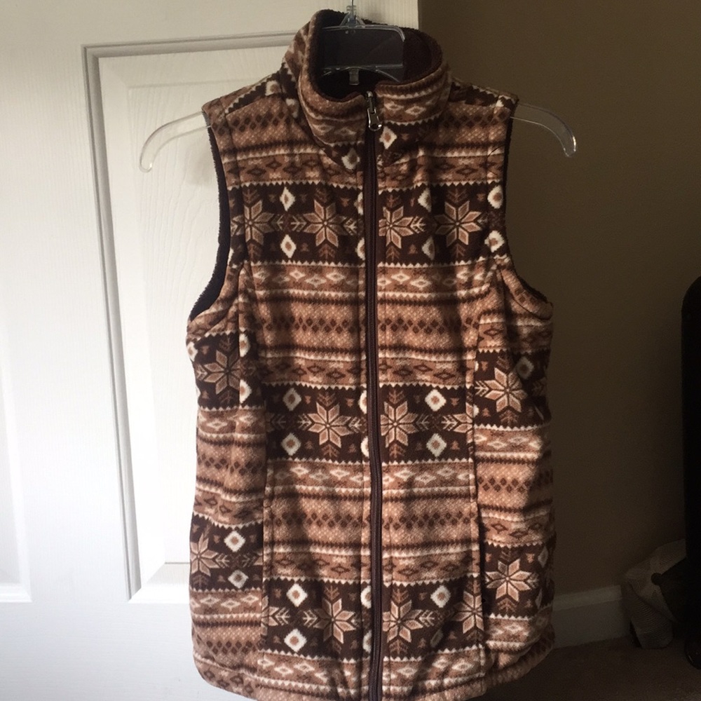 Brown vest